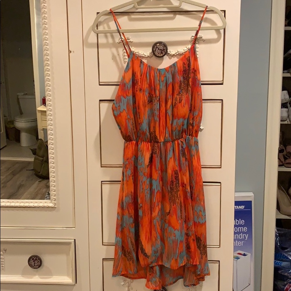 Collective Concepts Cinched Waist Mini Dress